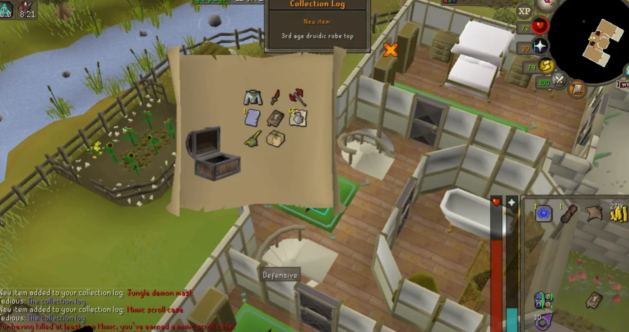 3rd Age Druidic Robe Top osrs